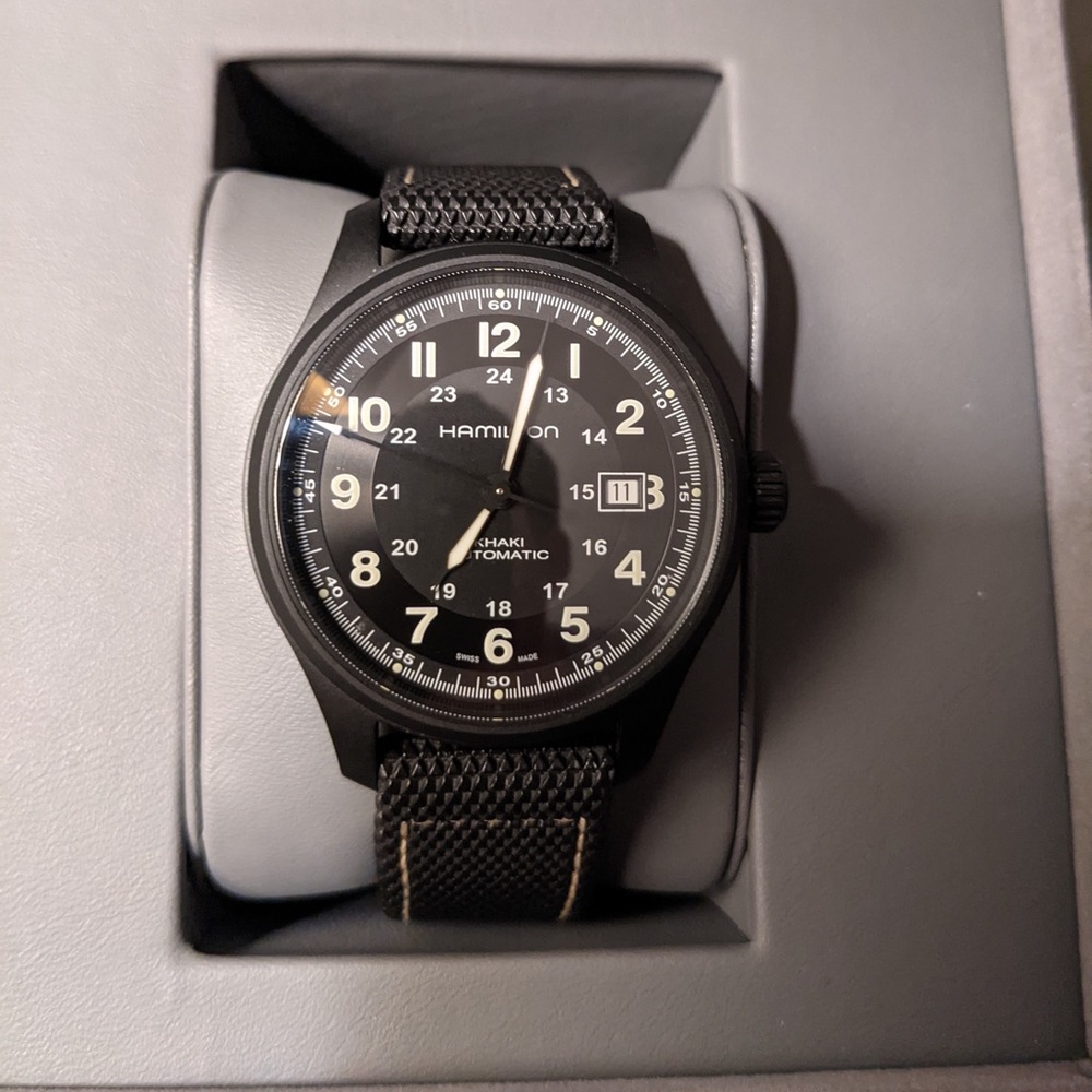 Hamilton Khaki Field Automatic Titanium watch